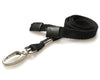 10mm Recycled Plain Black Lanyards with Metal Lobster Clip (Pack of 100)
