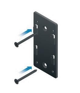 Ubiquiti POE-WM, wall-mount bracket, black