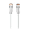 Ubiquiti Nano-thin patch cable with 2.5 GbE support designed to show Etherlighting™ effects.