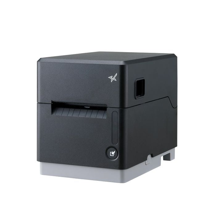 Star mC-Label3, CloudPRNT, labels, Receipt roll, 8 dots/mm (203 dpi), cutter, linerless, USB, USB-C, ,Bluetooth, Ethernet, grey