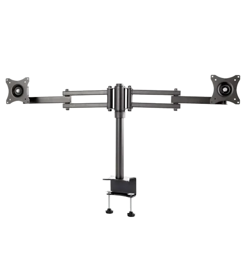 Edbak Desktop Double Arm Mount for Two 19″-27″ Screens