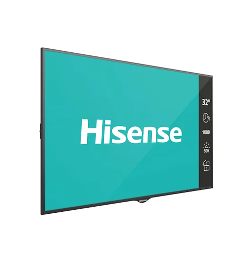 Hisense BM Series 32BM66AE 32" Full HD Android 9.0 24x7 Digital Signage/Commercial Display