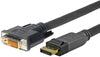 Vivolink Pro Displayport - DVI 24+1 - various lengths - Pos-Hardware Ltd