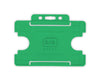 BioBadge Light Green Open Faced Holders Landscape - Pk 100