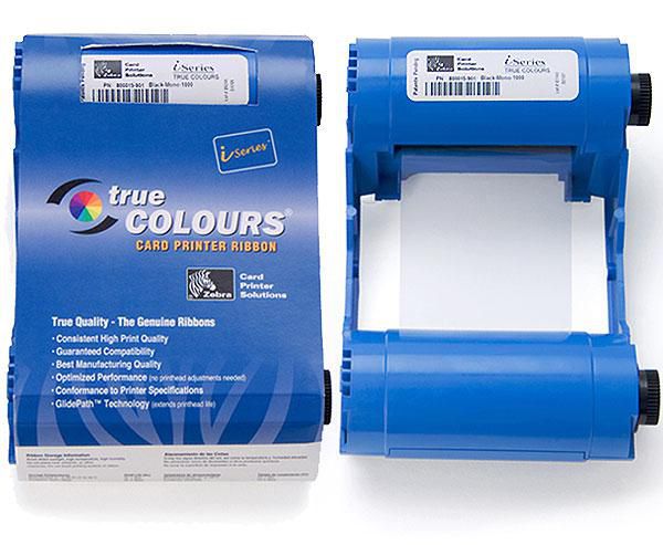 Zebra Color Ribbon YMCKO, Eco cartridge, 200 images for P1XXi. 800017-240