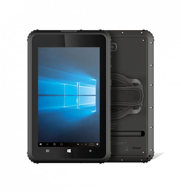 NQUIRE 800 Ruggedized 8" IP67 Windows 10 Tablet. NQUIRE800/HS-III