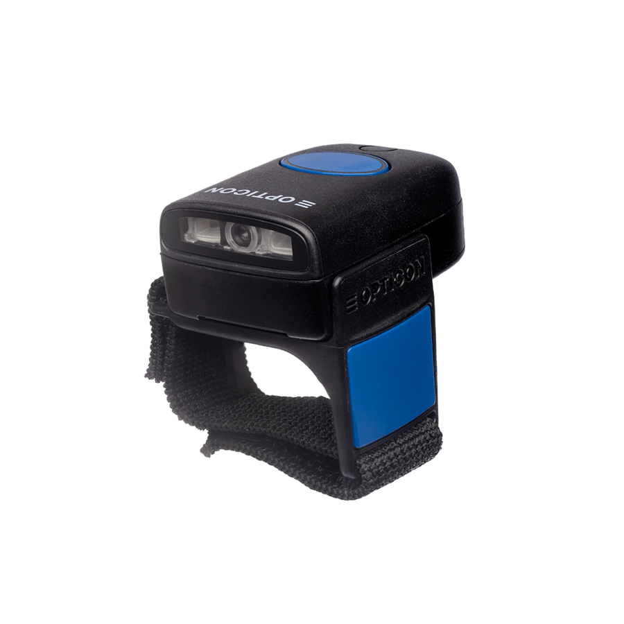 Opticon RS-3000 2D CMOS imager bluetooth ring scanner.