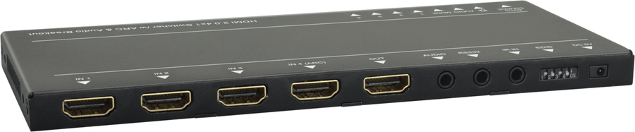 Vivolink HDMI switcher 4x1 4K@60Hz ARC - Pos-Hardware Ltd