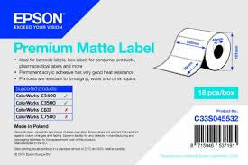 Epson label roll, normal paper, 102x152mm