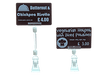 Price ticket clamps for Evolis price tags - Pos-Hardware Ltd