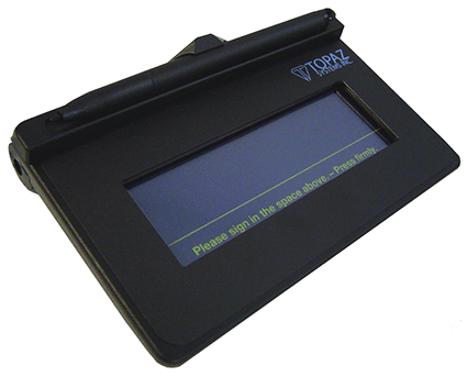 Topaz T-S460-BSB-R SigLite 1x5 Virtual serial - Pos-Hardware Ltd