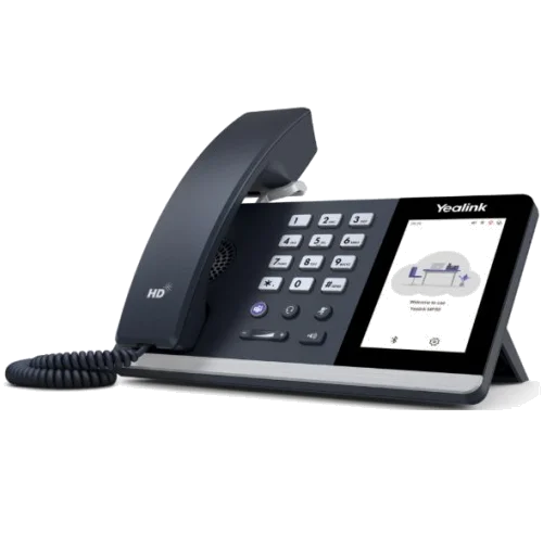 Yealink MP50 USB Android smart media phone handset for Microsoft Teams.